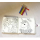 Cahier de coloriage "Licorne"