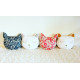Mini coussin chat