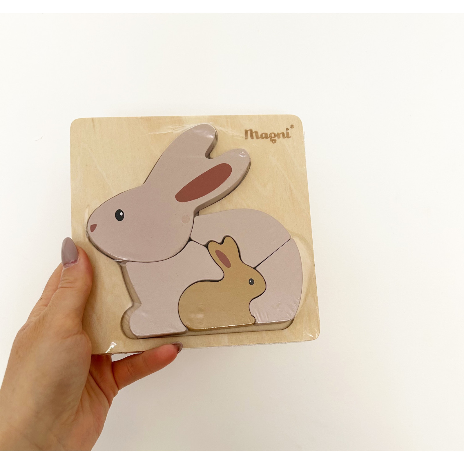 Puzzle en bois Lapin