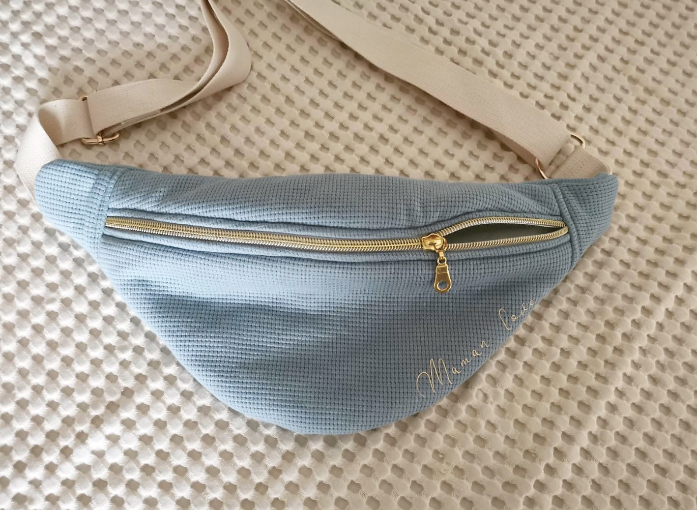 Sac banane femme/homme neuf bleu/noir