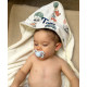 Cape de bain bébé
