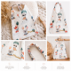 Serviette élastiquée « Jolie Bibi & son Mini »