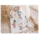 Serviette élastiquée « Jolie Bibi & son Mini »